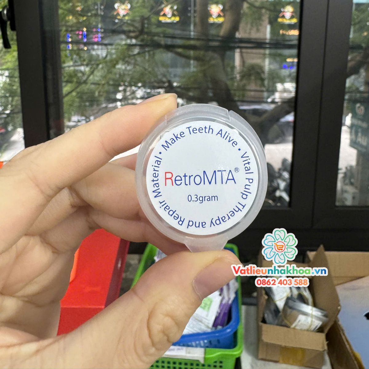 Retro MTA 0,3g Vật Liệu Bảo Tồn Tủy - Tép lẻ