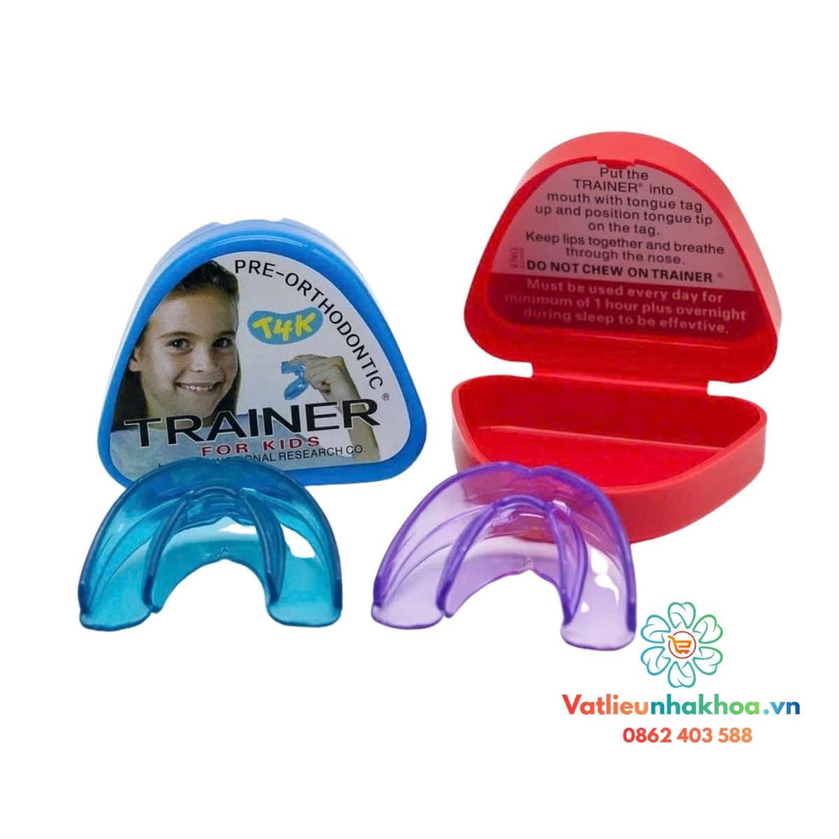 Hàm Trainer nha khoa T4K Úc chính hãng