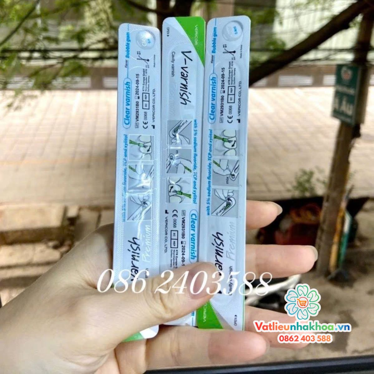 Gel Vecni Flour ngừa sâu răng V-Varnish (Tuýp)