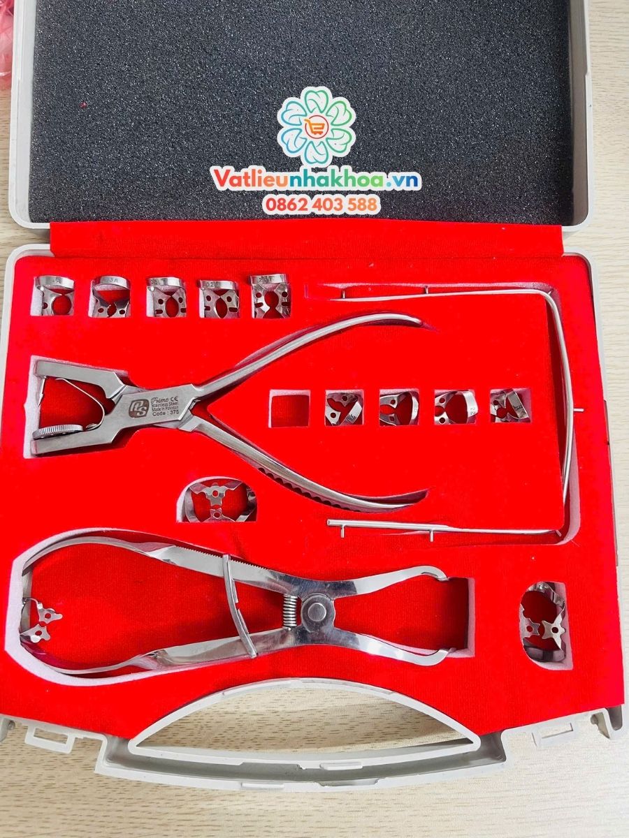 Bộ dụng cụ đặt đê cao su Prime - Pakistan