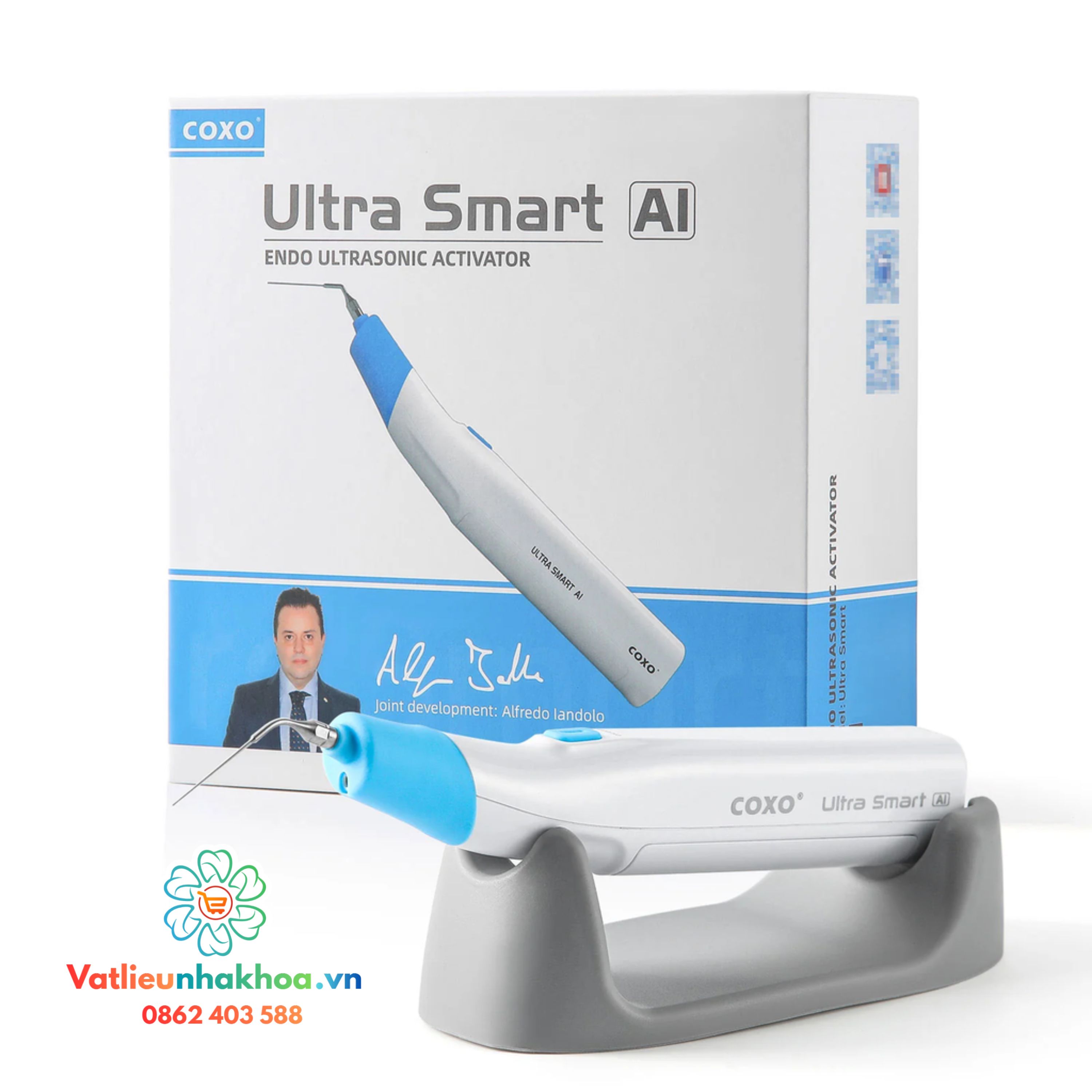 Máy rung rửa nội nha COXO Ultra Smart AI