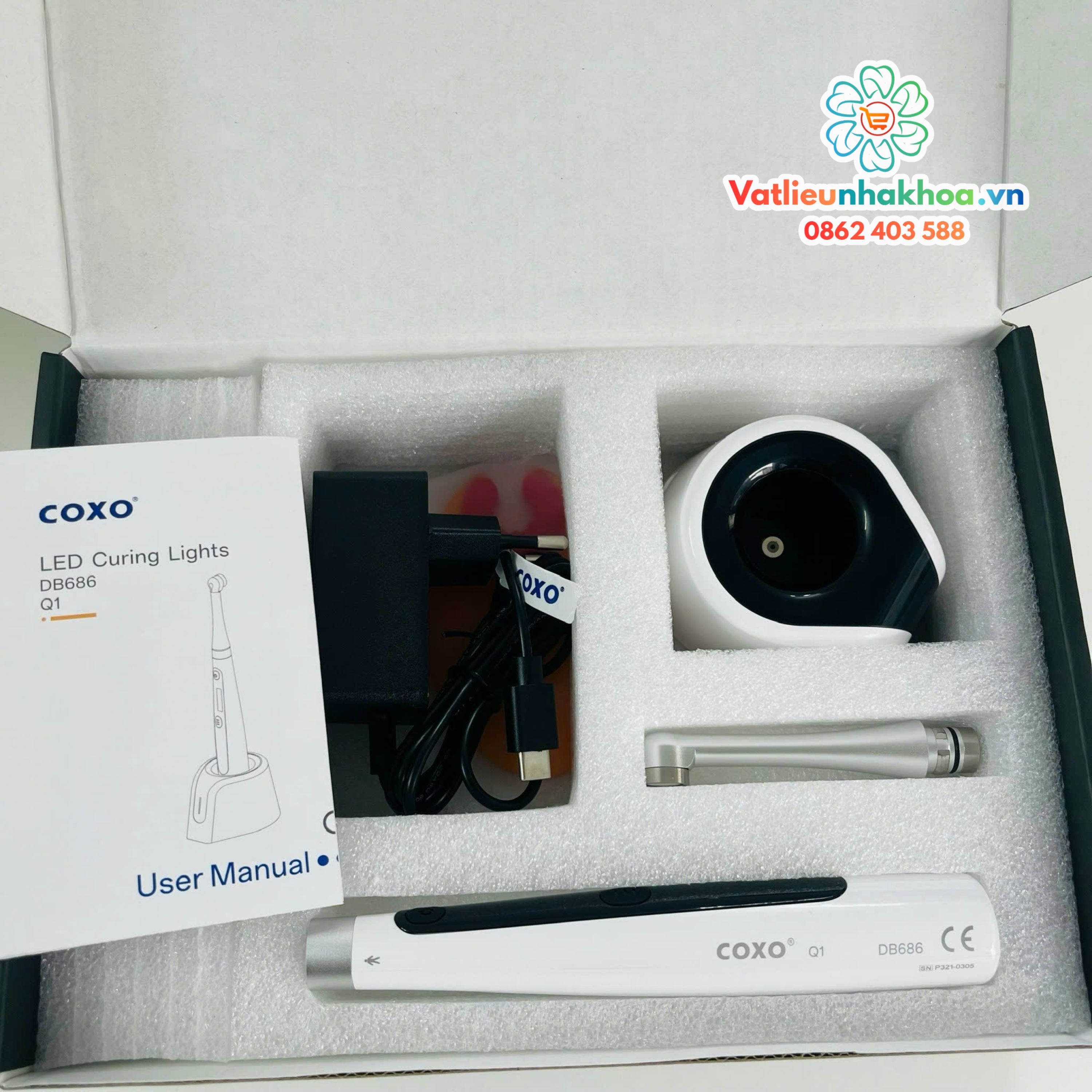 Đèn trám quang trùng hợp COXO DB686 Q1