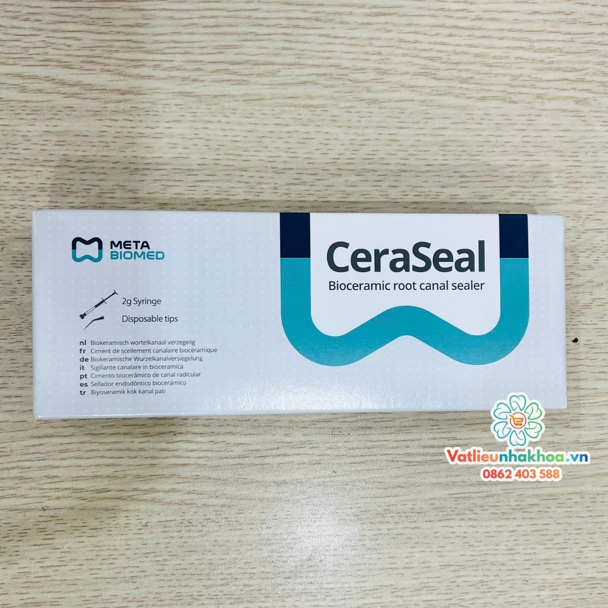 Xi măng trám bít ống tuỷ CeraSeal - Meta Biomed