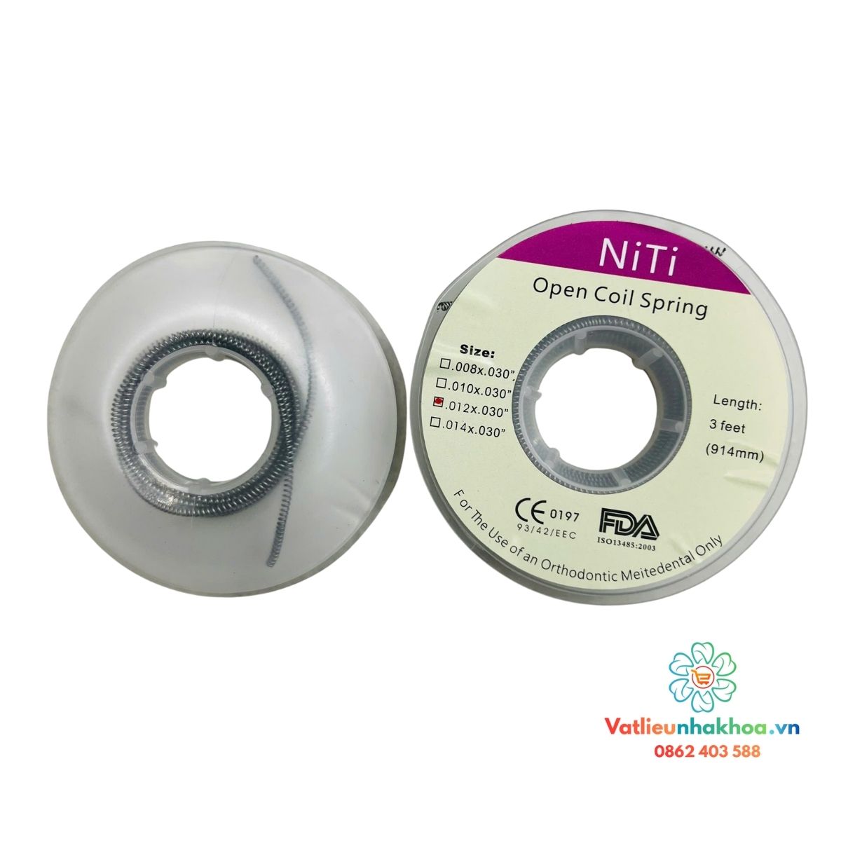 Lò xo đẩy nha dạng cuộn