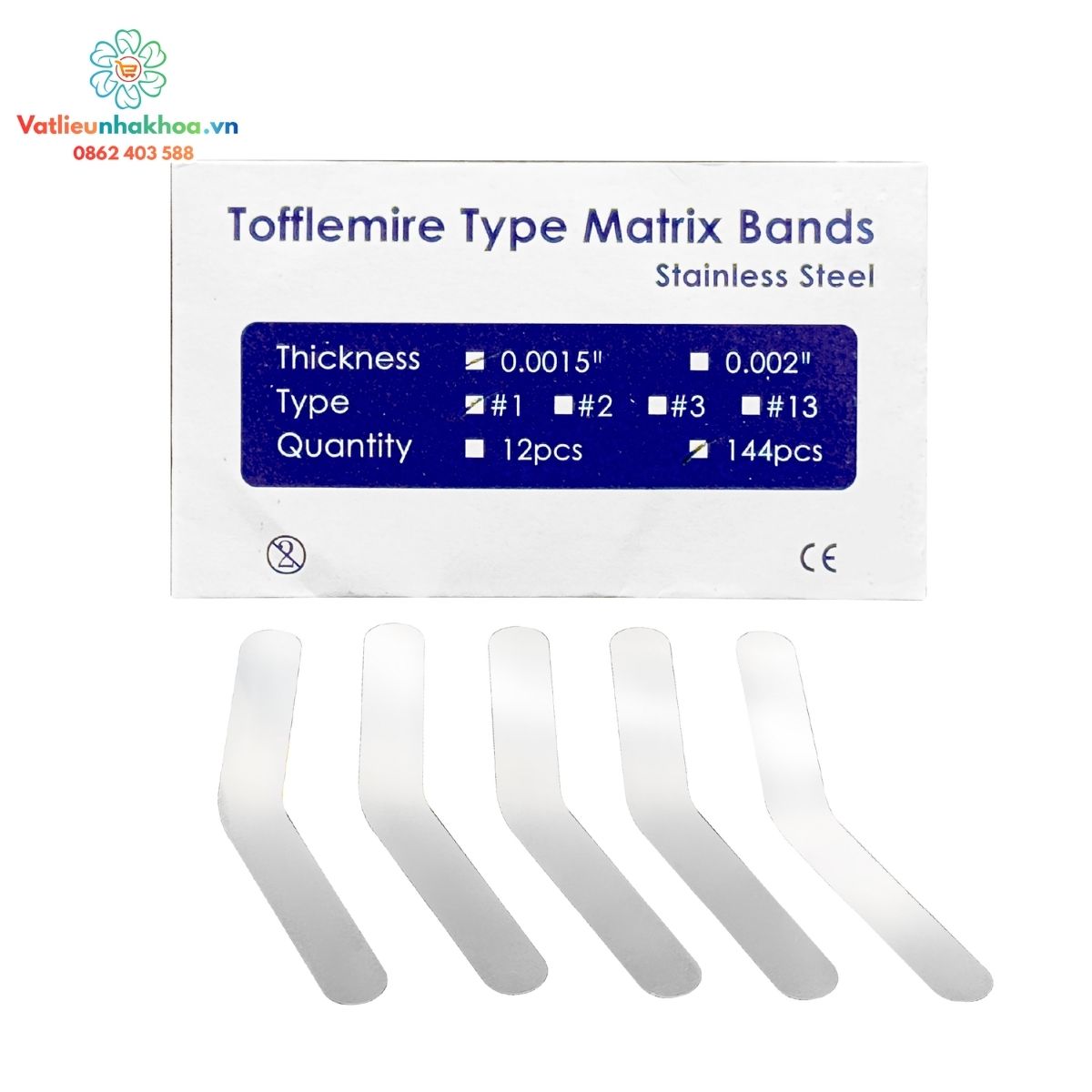 Lá Matrix Kim Loại - Gói 12 lá