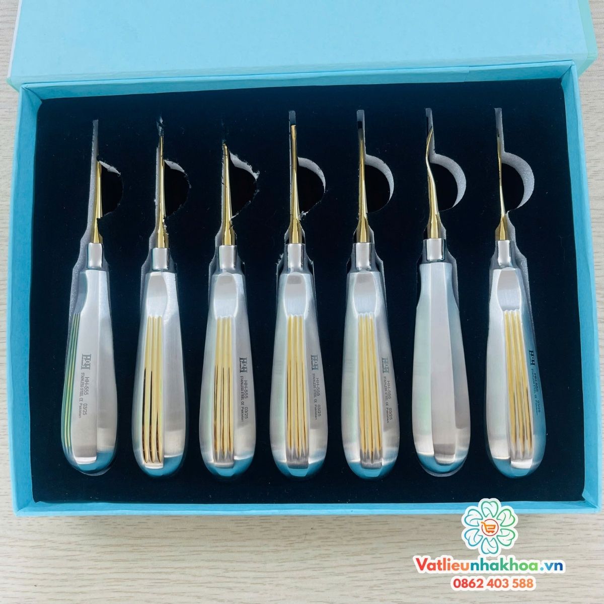 Bộ bẩy không sang chấn cán to 7 chi tiết