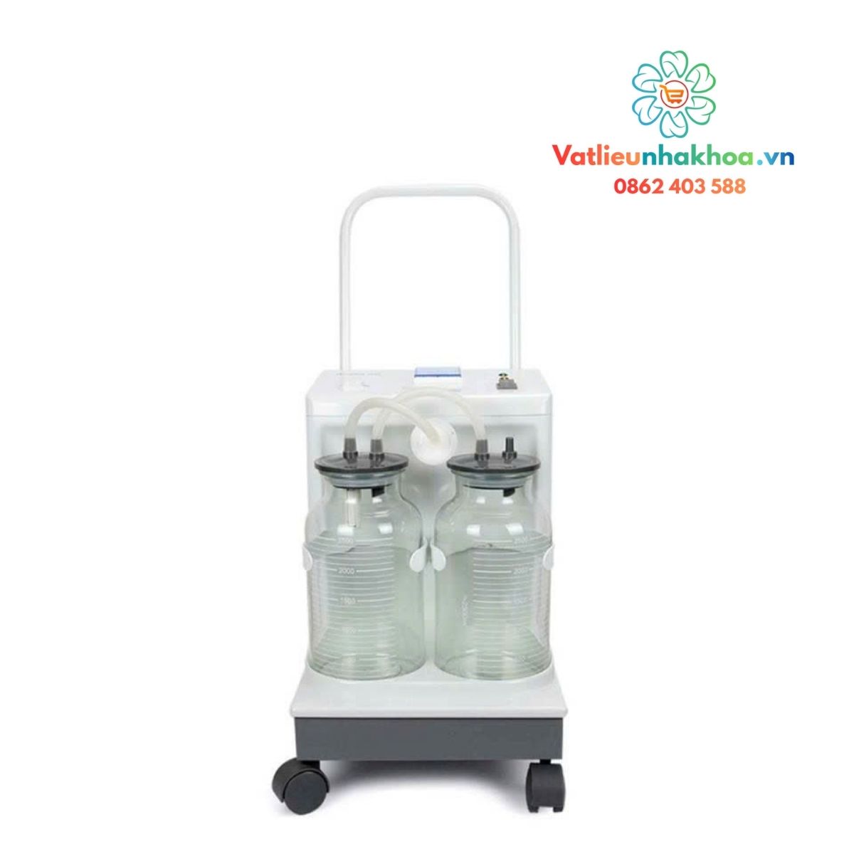 Máy hút dịch 2 bình 7A-23B (40L) - Yuwell