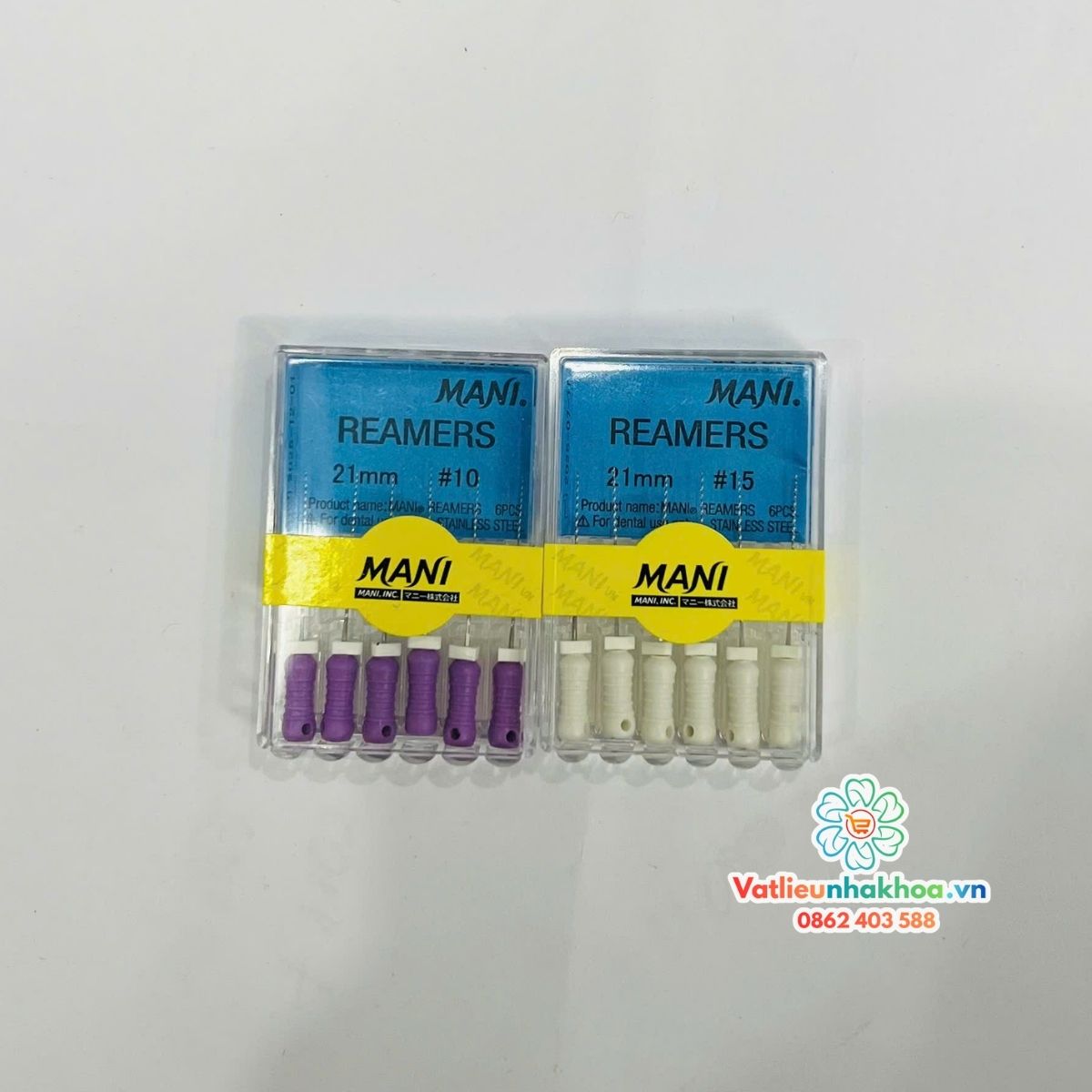 Trâm tay nội nha Reamers Mani (10-80)