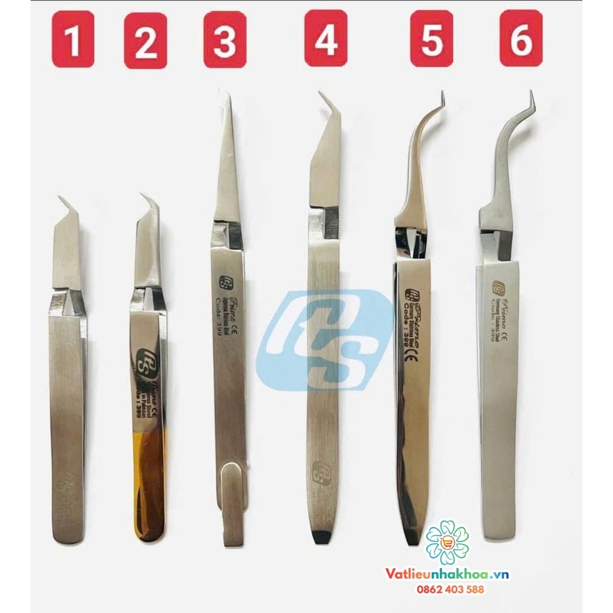 Kẹp gắp mắc cài Prime - Pakistan