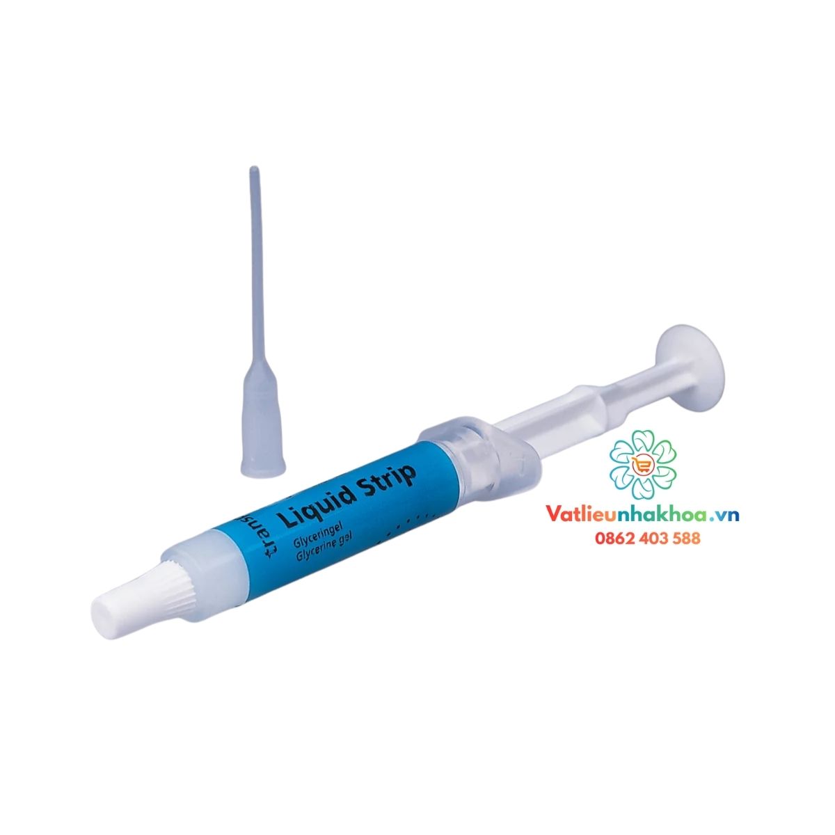Liquid strip- Glycerin hàn đường hoàn tất sau khi gắn phục hình sứ - Tuýp 2.5g - Ivoclar Vivadent