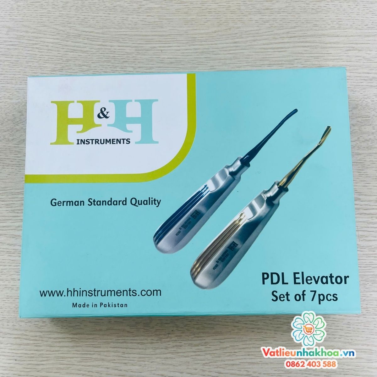 Bộ bẩy không sang chấn cán to 7 chi tiết