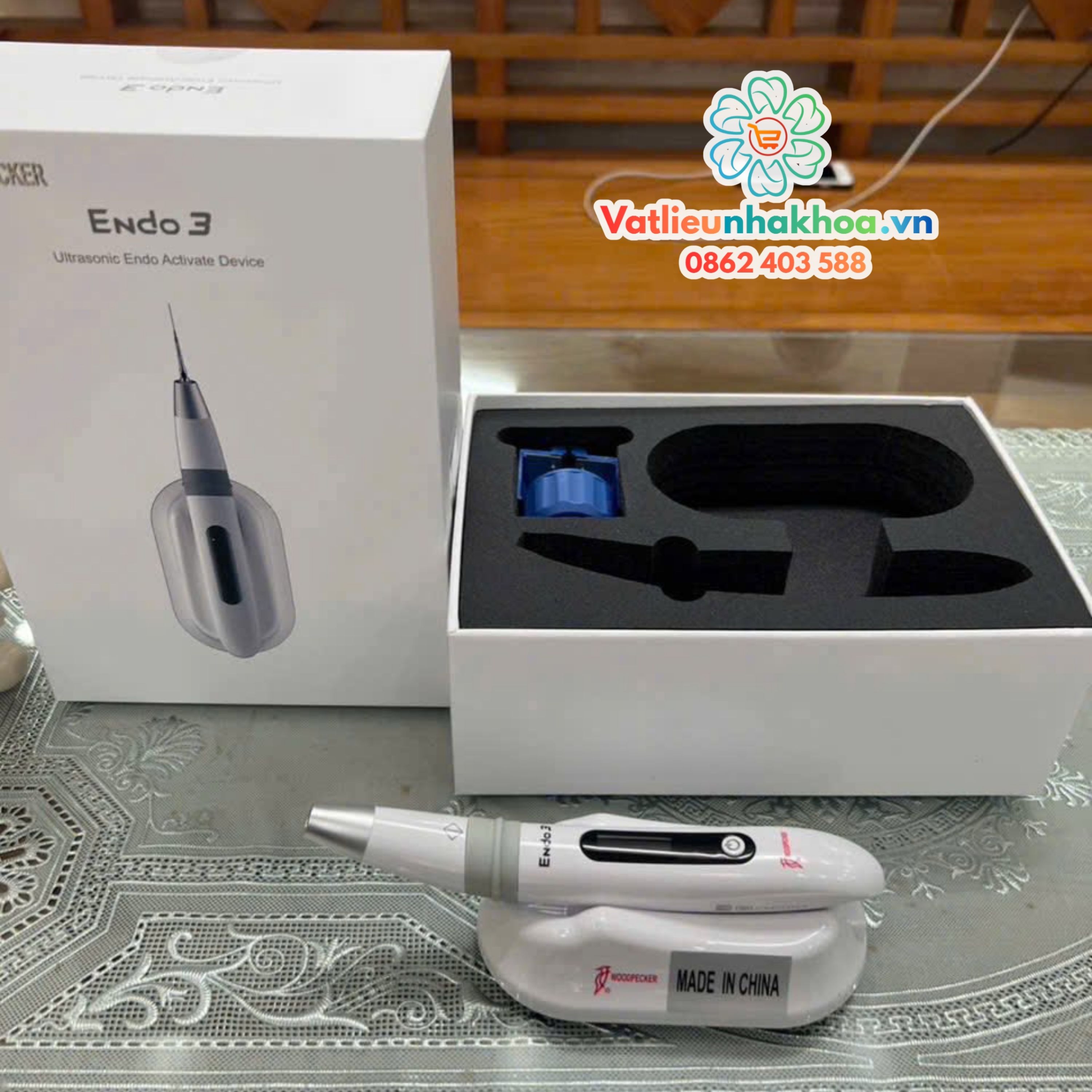 Máy rung rửa nội nha Endo 3 – Woodpecker