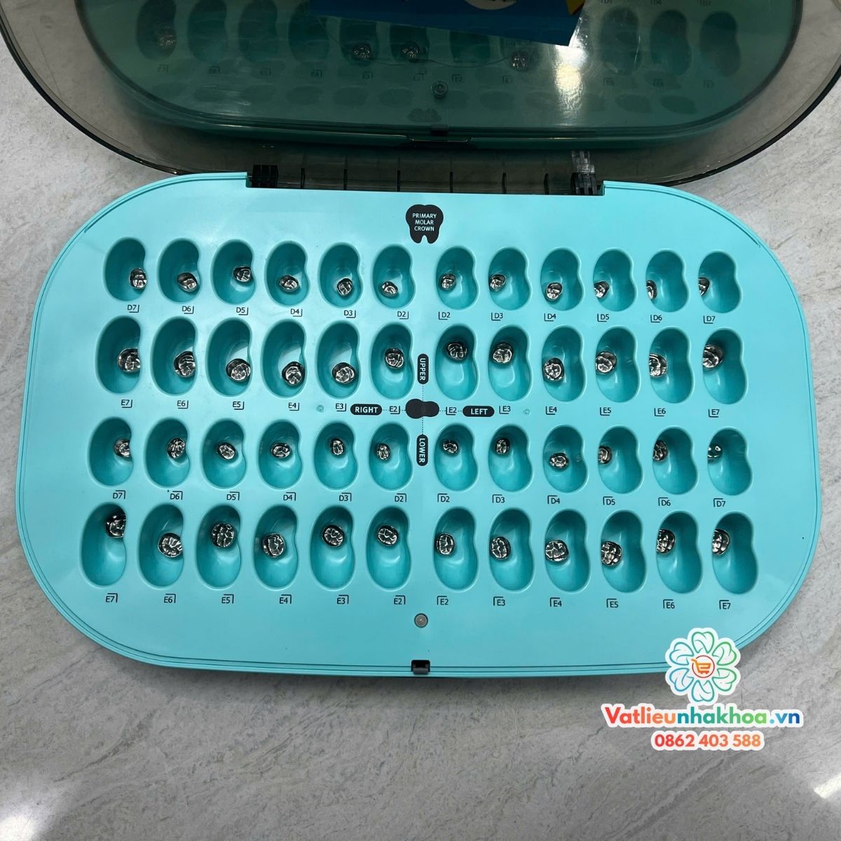 Chụp thép trẻ em Shinhung Hàn Quốc (Lẻ 1 chiếc)