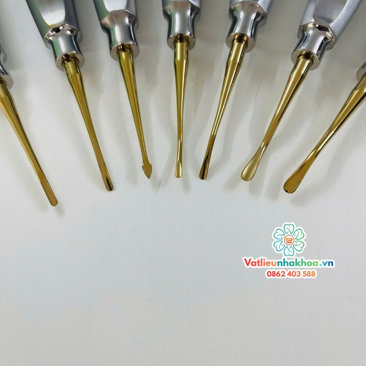 Bộ bẩy không sang chấn cán to 7 chi tiết