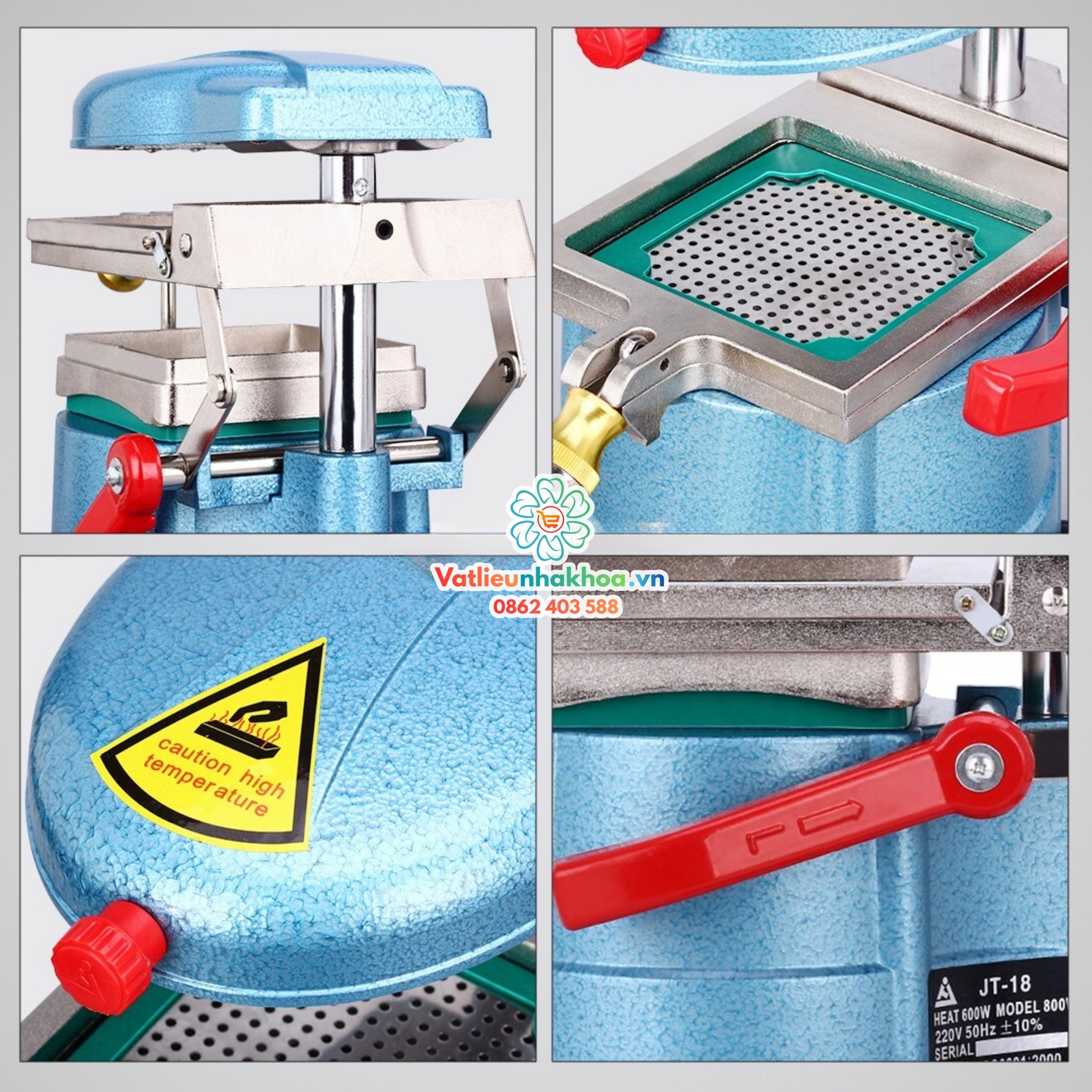 Máy ép máng tẩy trắng Jintai – Máy ép khay duy trì chỉnh nha