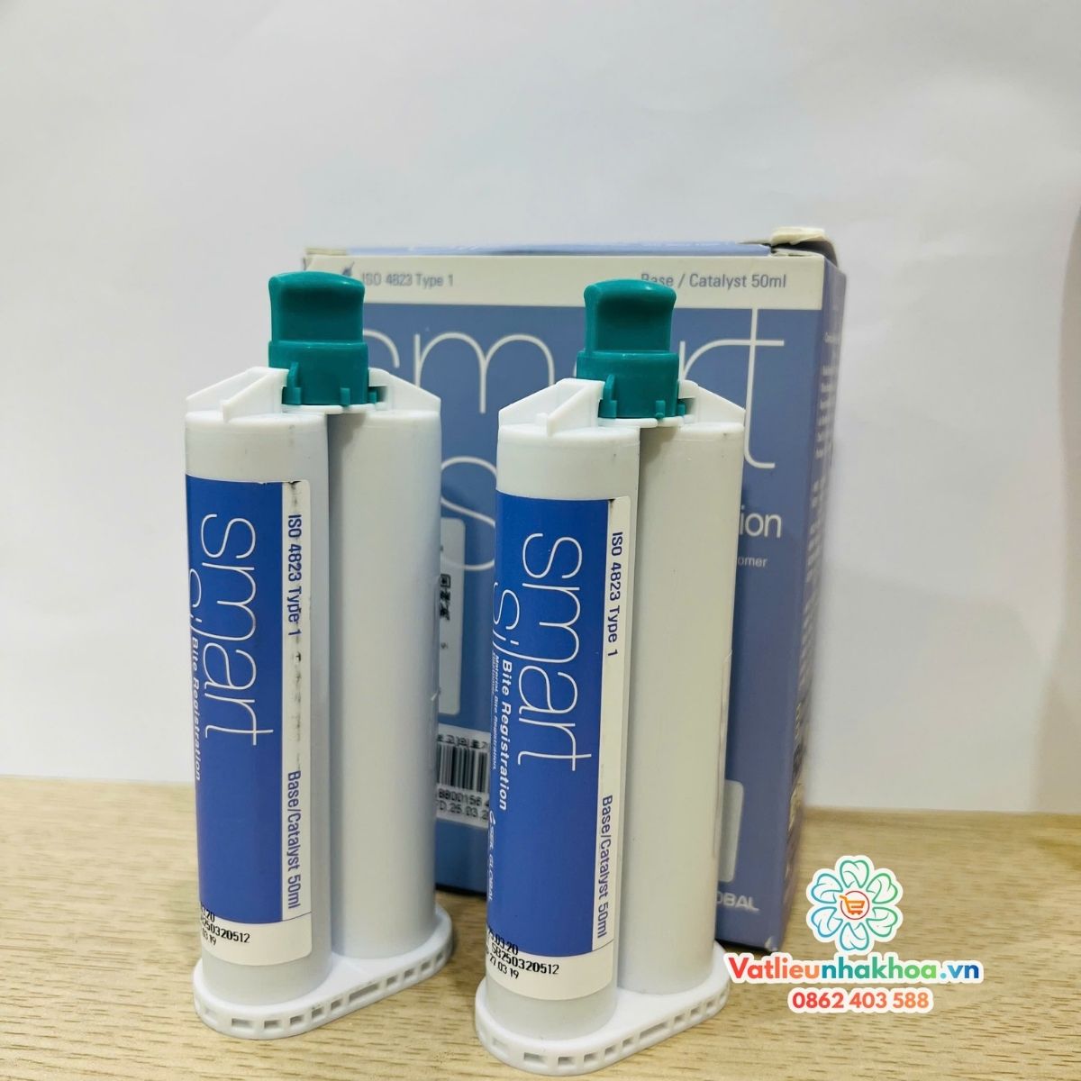 Silicone Lấy Dấu Khớp Cắn Smart Sil Bite (tuýp)