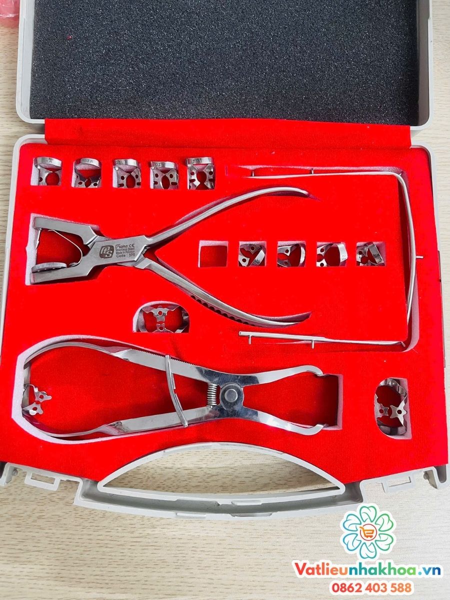 Bộ dụng cụ đặt đê cao su Prime - Pakistan