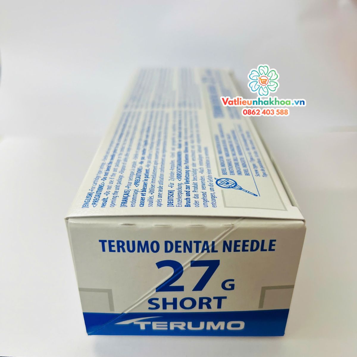Kim Tiêm Tê Terumo 27G (0.4 x21mm/Hộp – 100 mũi) - Nhật Bản