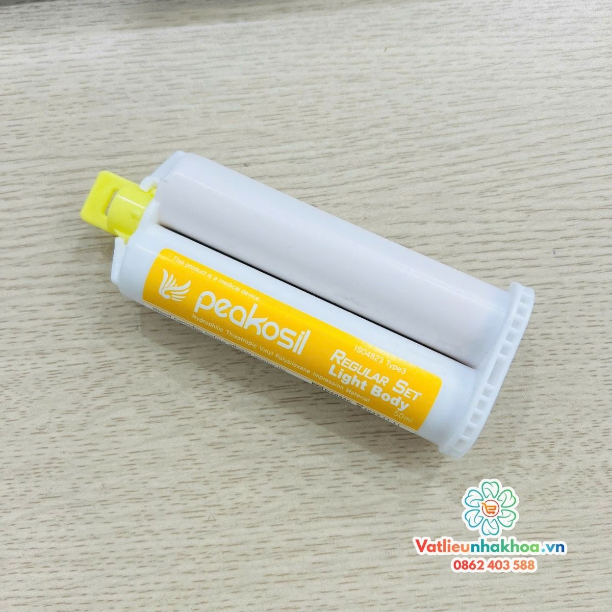 Vật liệu lấy dấu lỏng Silicone Lightbody Peakosil