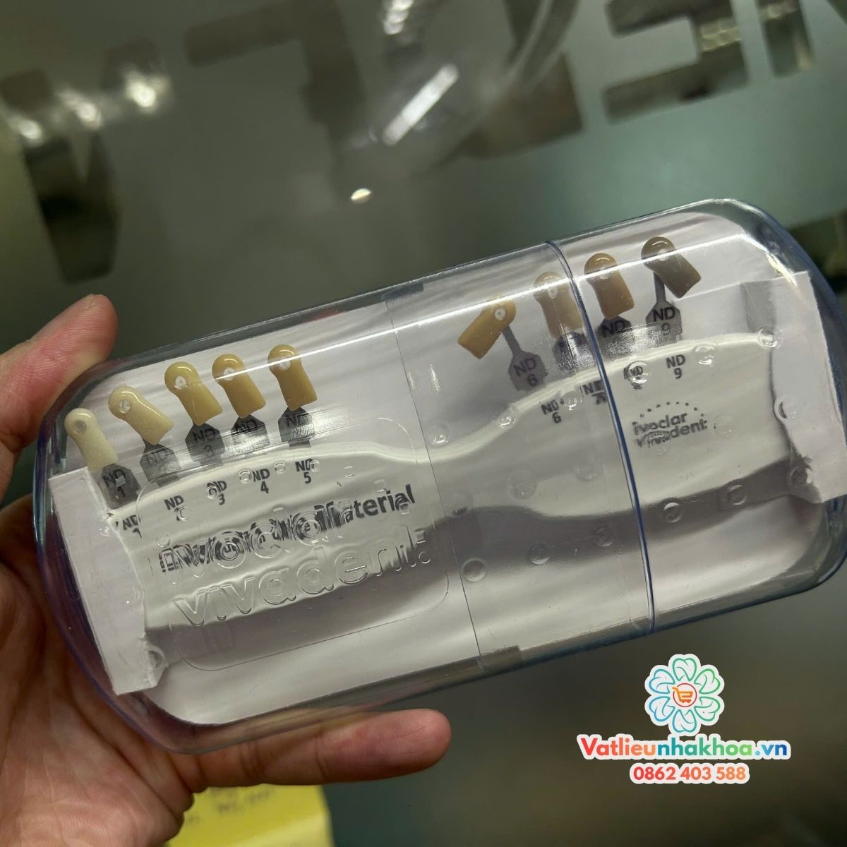 Bảng so màu cùi răng IPS Nature Die Material