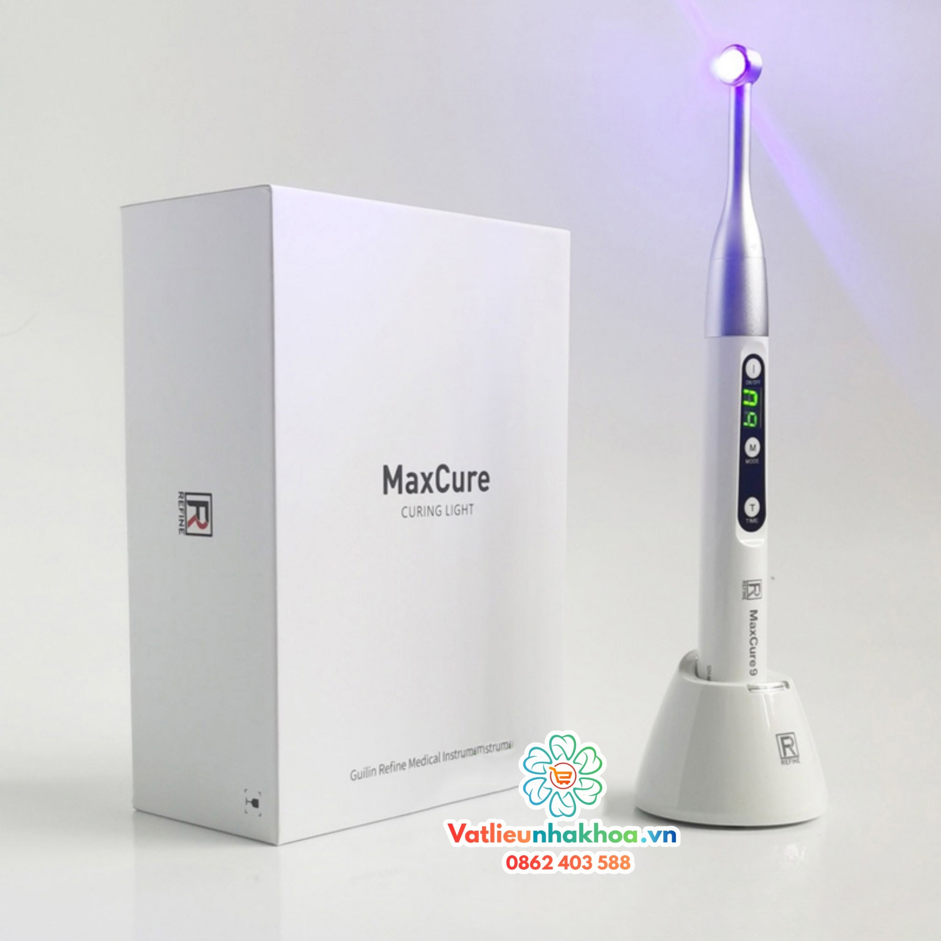 Đèn trám răng quang trùng hợp 1s MaxCure 9