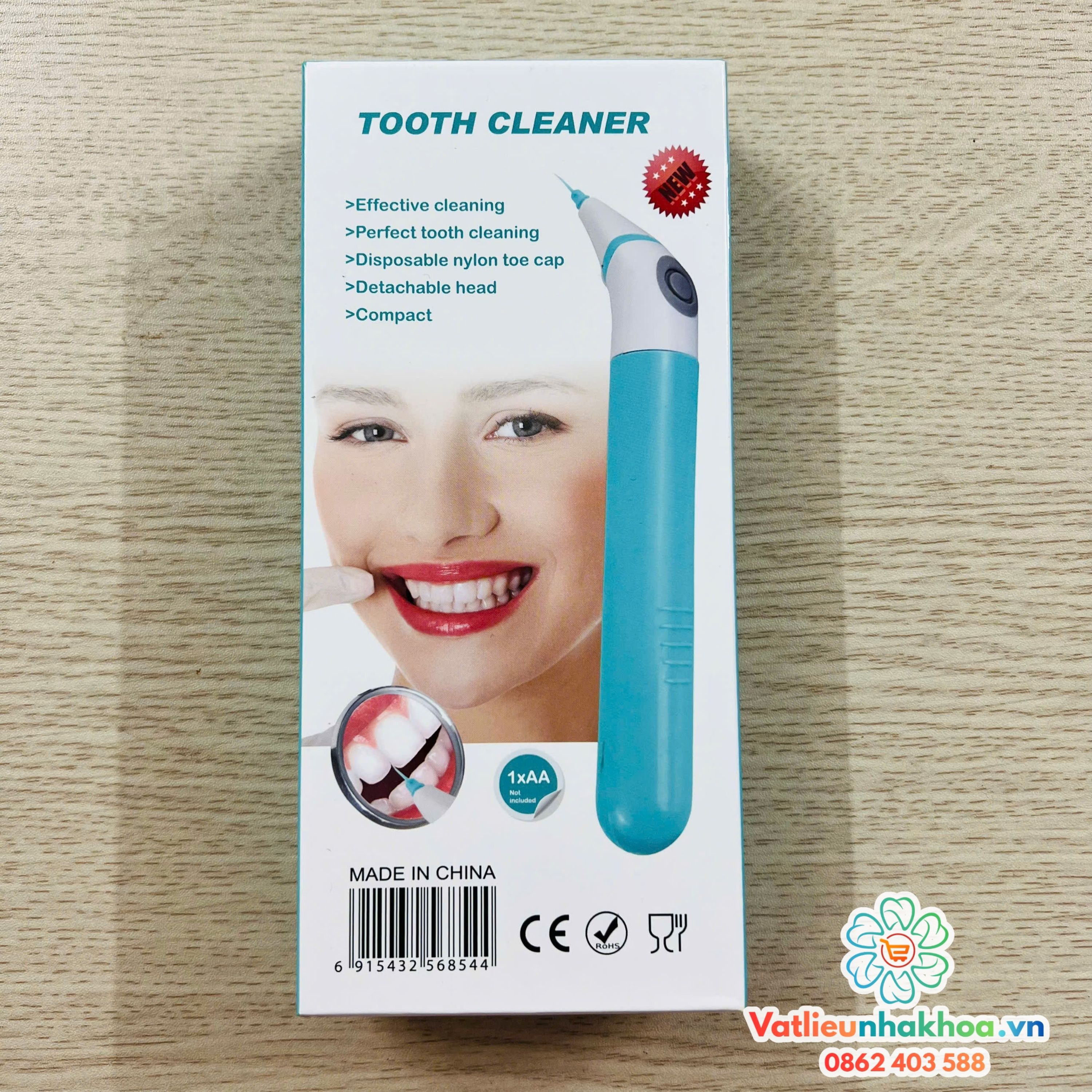 Máy rung bơm rửa nội nha Tooth Cleaner - Tặng thêm 5 đầu rung