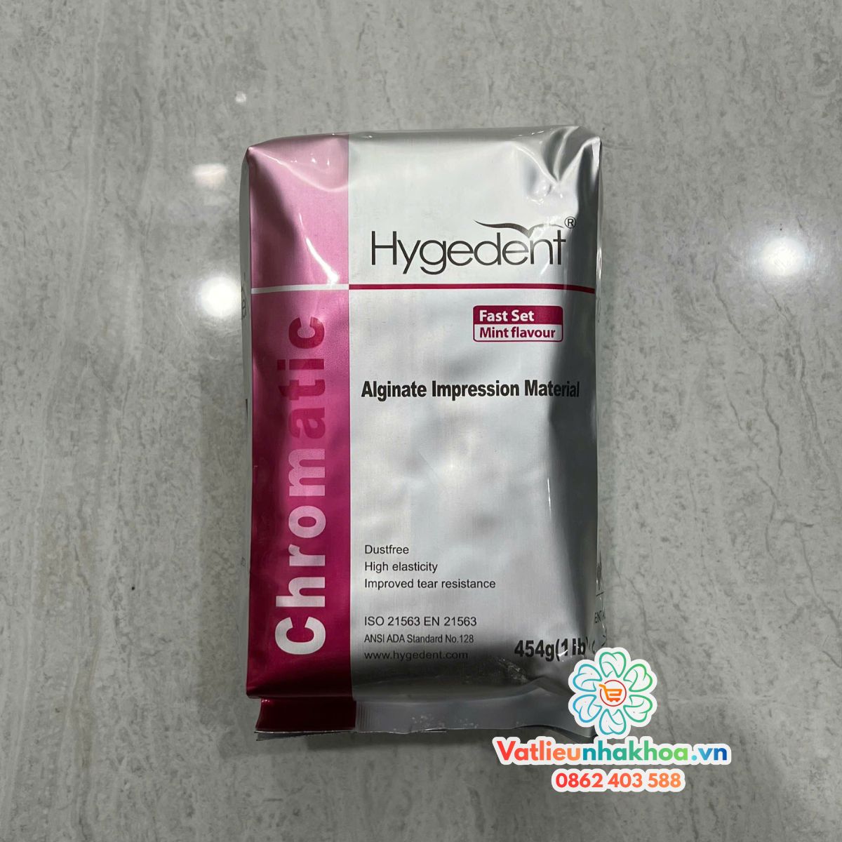 Chất lấy dấu Alginate Hygedent Chromatic