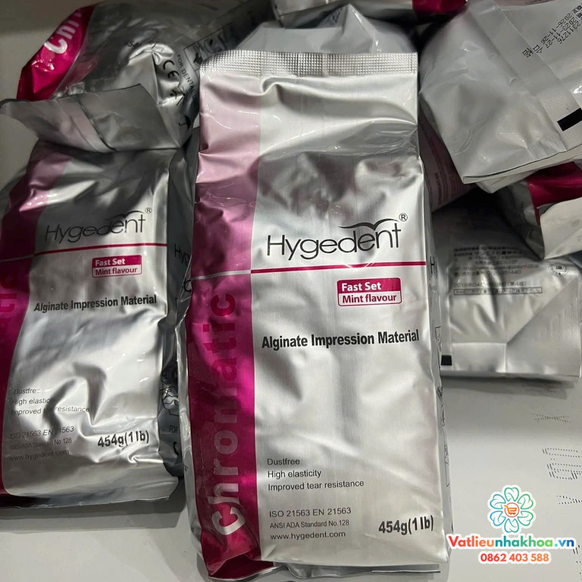 Chất lấy dấu Alginate Hygedent Chromatic