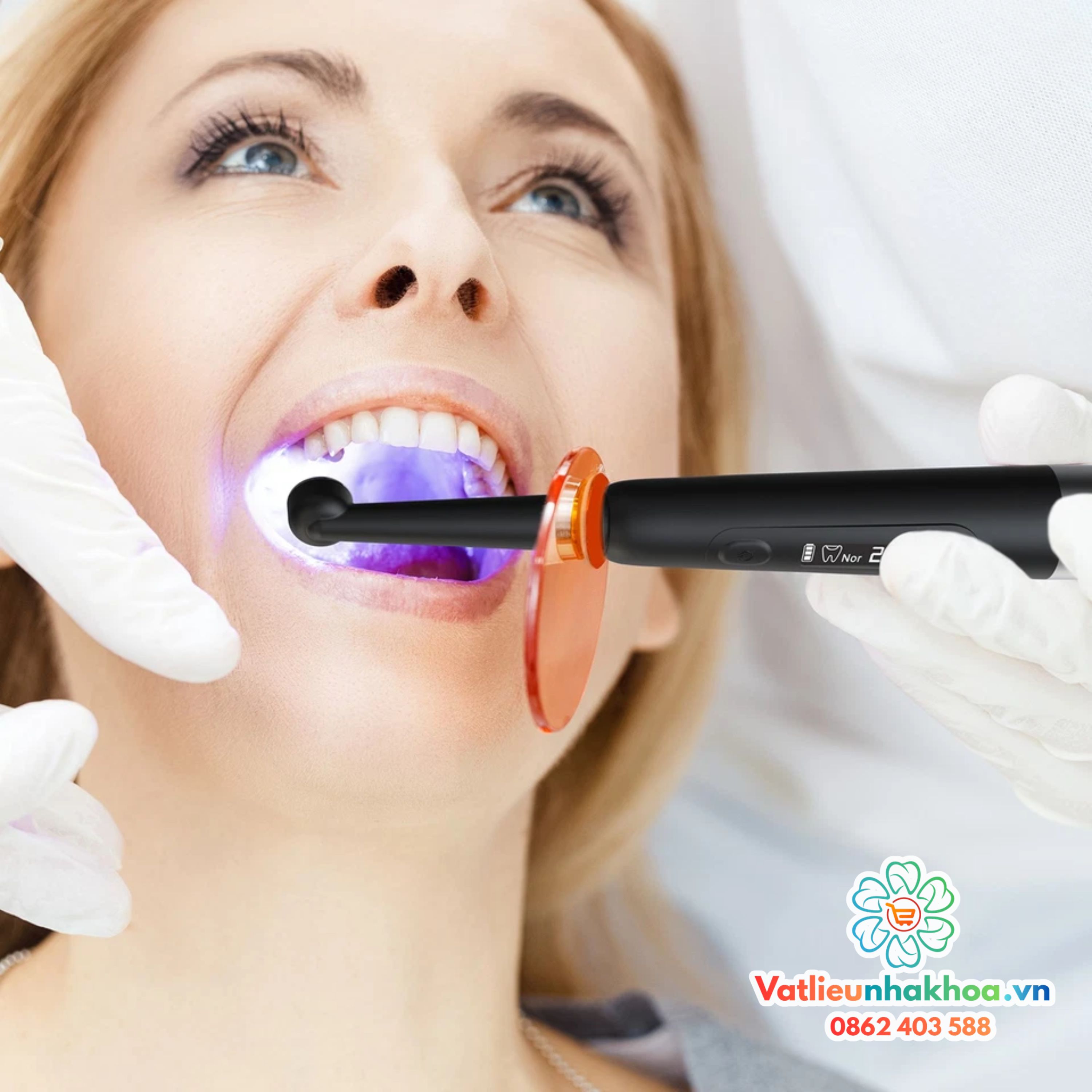 Đèn trám quang trùng hợp COXO DB686 HALO