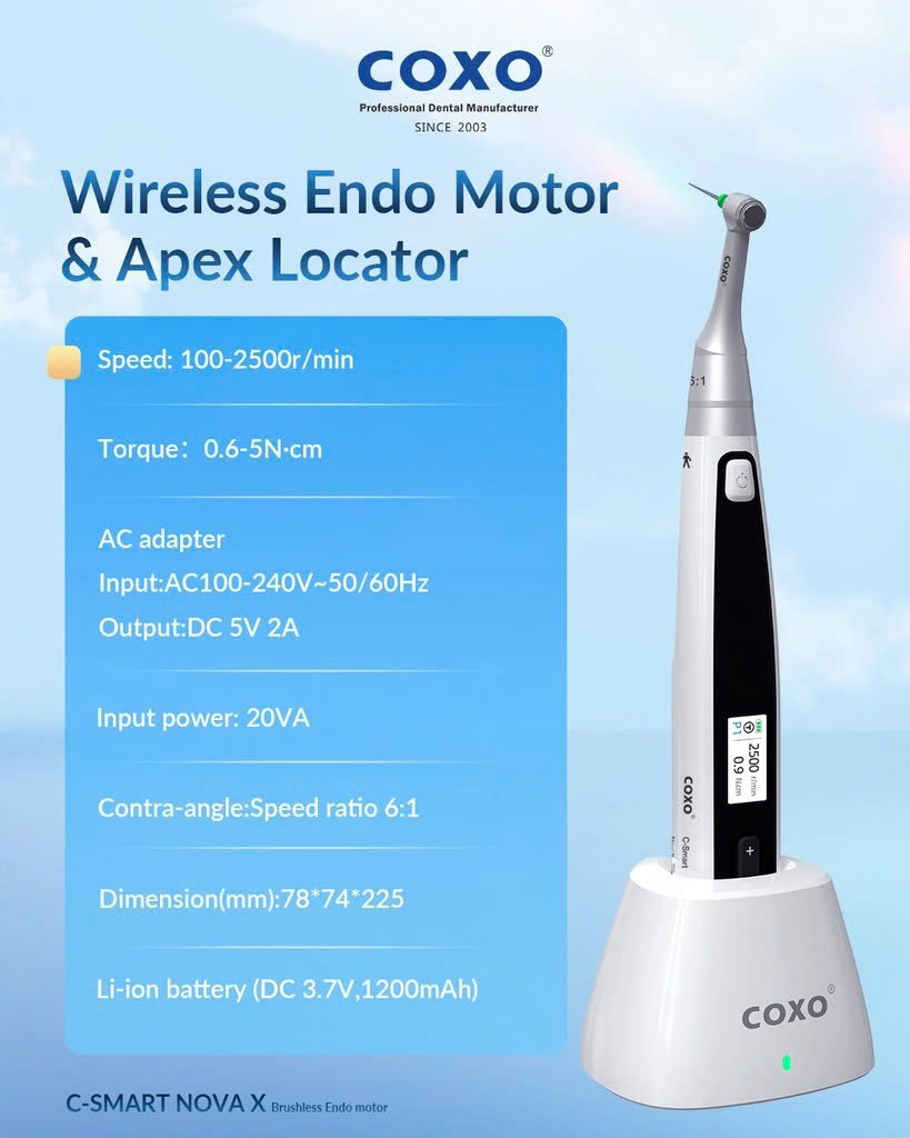 Máy nội nha tích hợp đvc C-SMART NOVA X