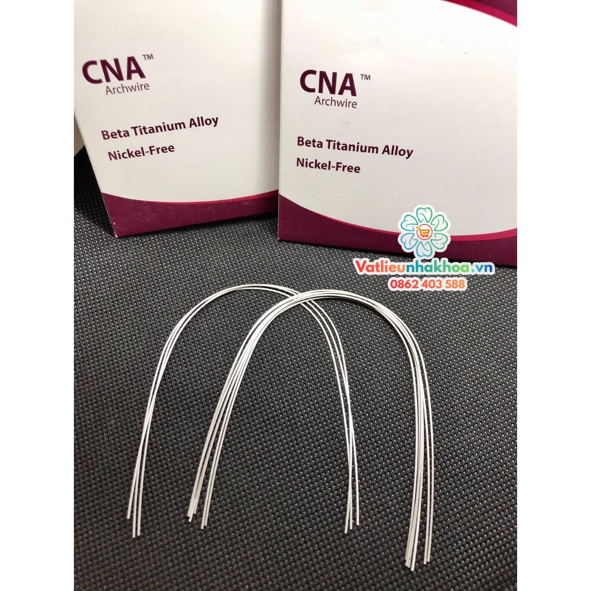 Dây cung CNA Titanium Tròn, Chữ nhật – DynaFlex (MUA 3 TẶNG 1)