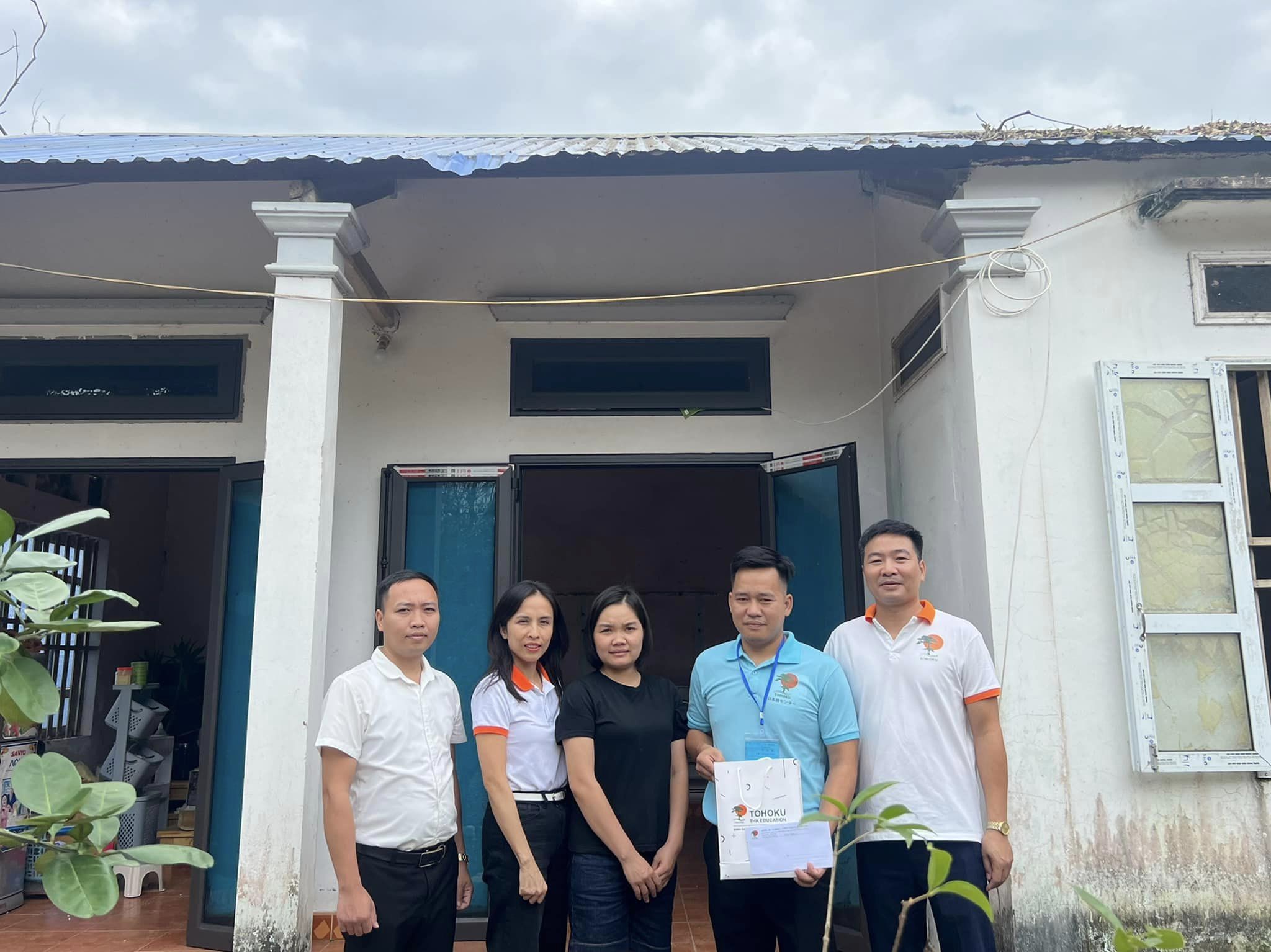 TOHOKU SÔNG ĐÀ THĂM HỎI, ĐỘNG VIÊN GIA ĐÌNH HỌC VIÊN CHỊU ẢNH HƯỞNG CƠN BÃO SỐ 3