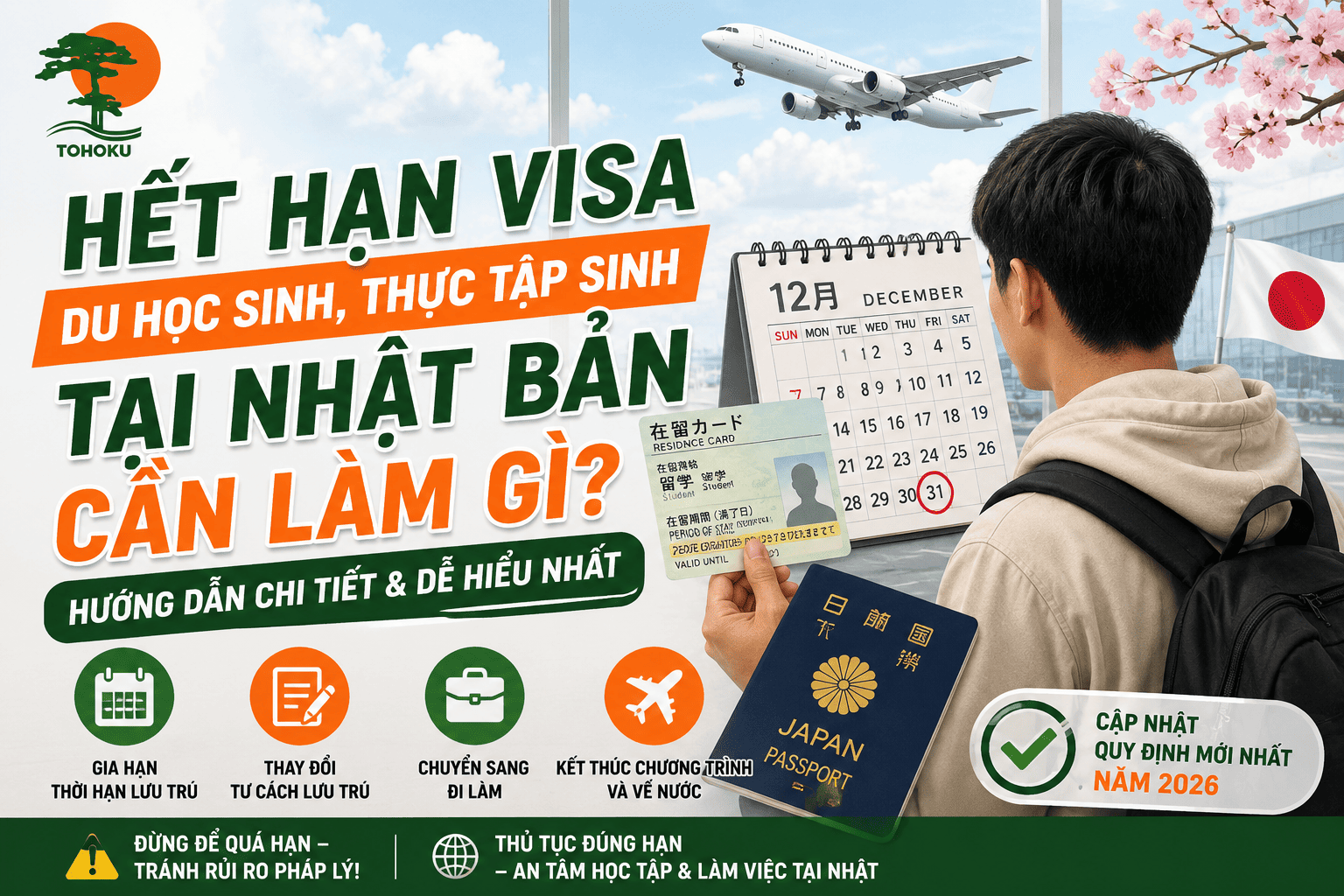WHAT SHOULD INTERNATIONAL STUDENTS AND TECHNICAL INTERNS DO WHEN THEIR VISA EXPIRES IN JAPAN?