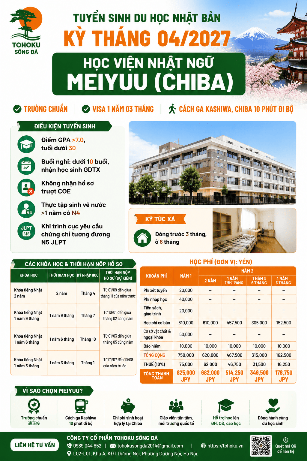 APRIL 2027 INTAKE MEIYUU JAPANESE LANGUAGE INSTITUTE (CHIBA)