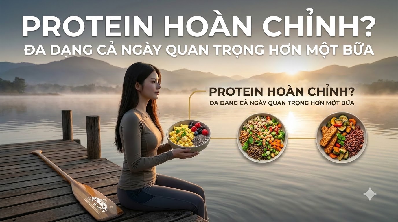 Protein “hoàn chỉnh”: có cần phối đậu–gạo cùng bữa?