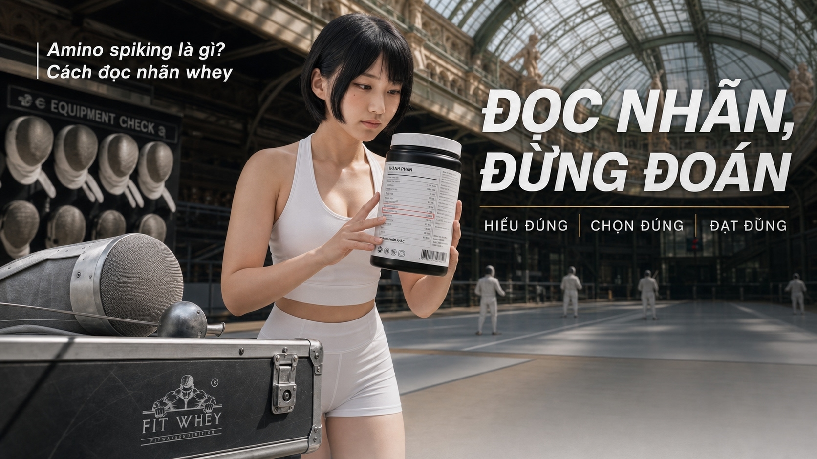Amino spiking là gì? Cách đọc nhãn whey