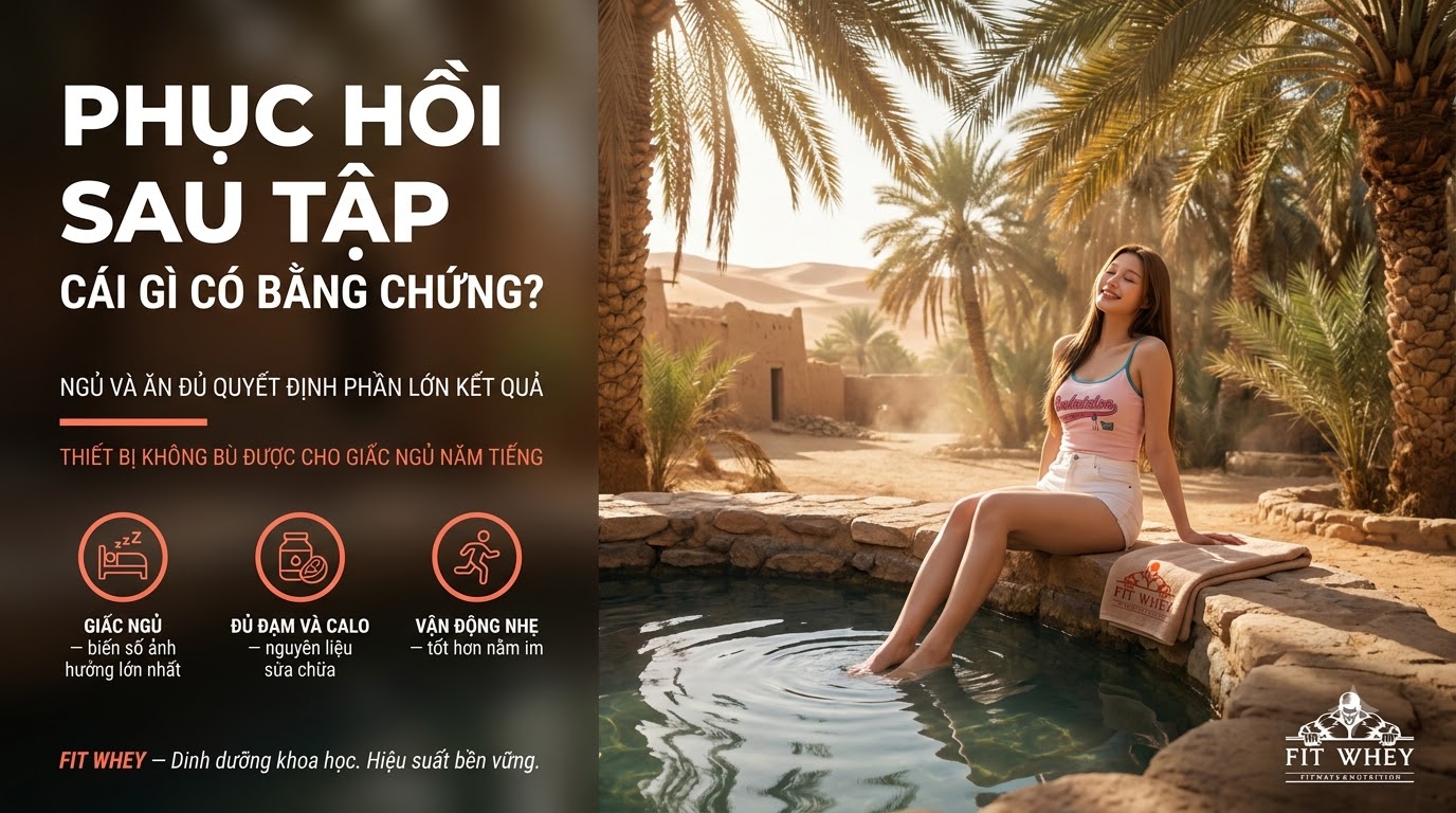 Phục hồi sau tập: cái gì có bằng chứng, cái gì là marketing