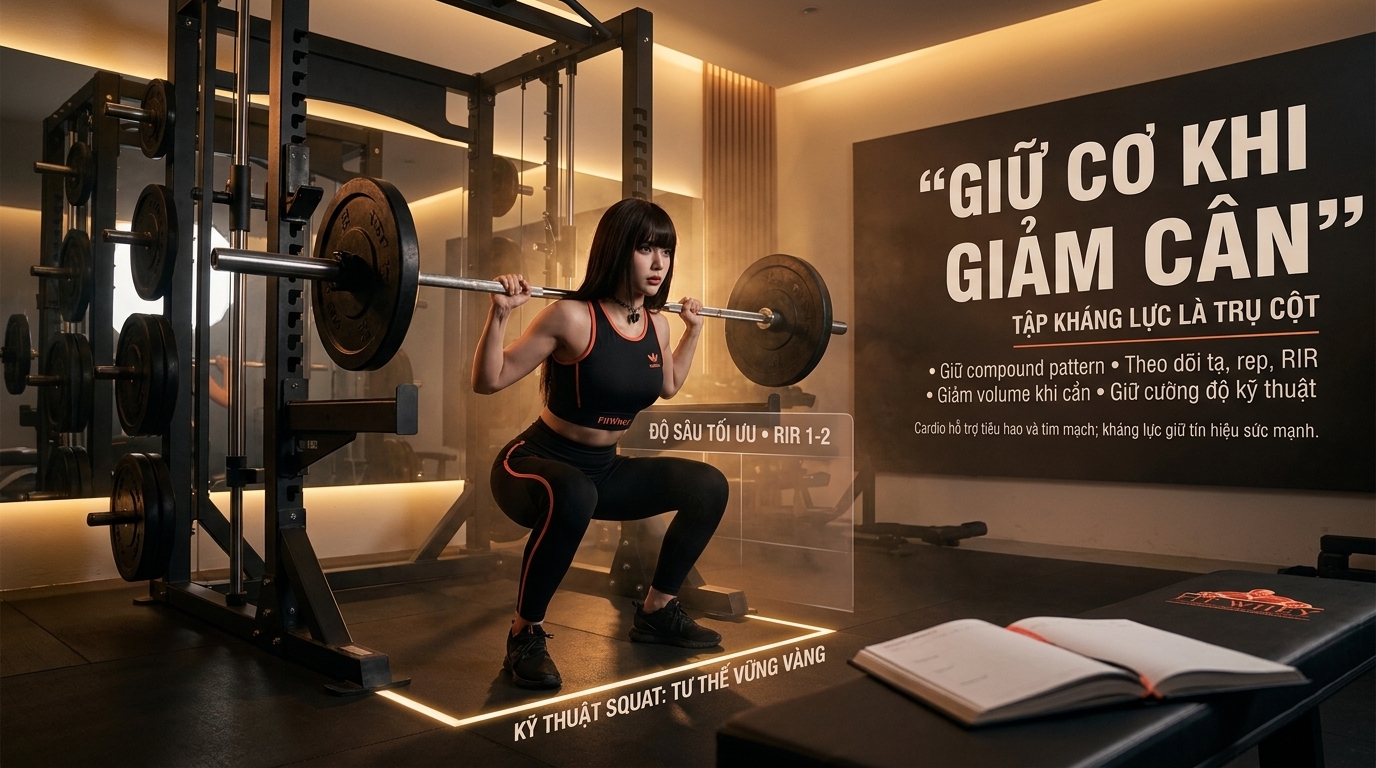 Protein giúp giữ cơ khi giảm cân thế nào? Hướng dẫn thực hành