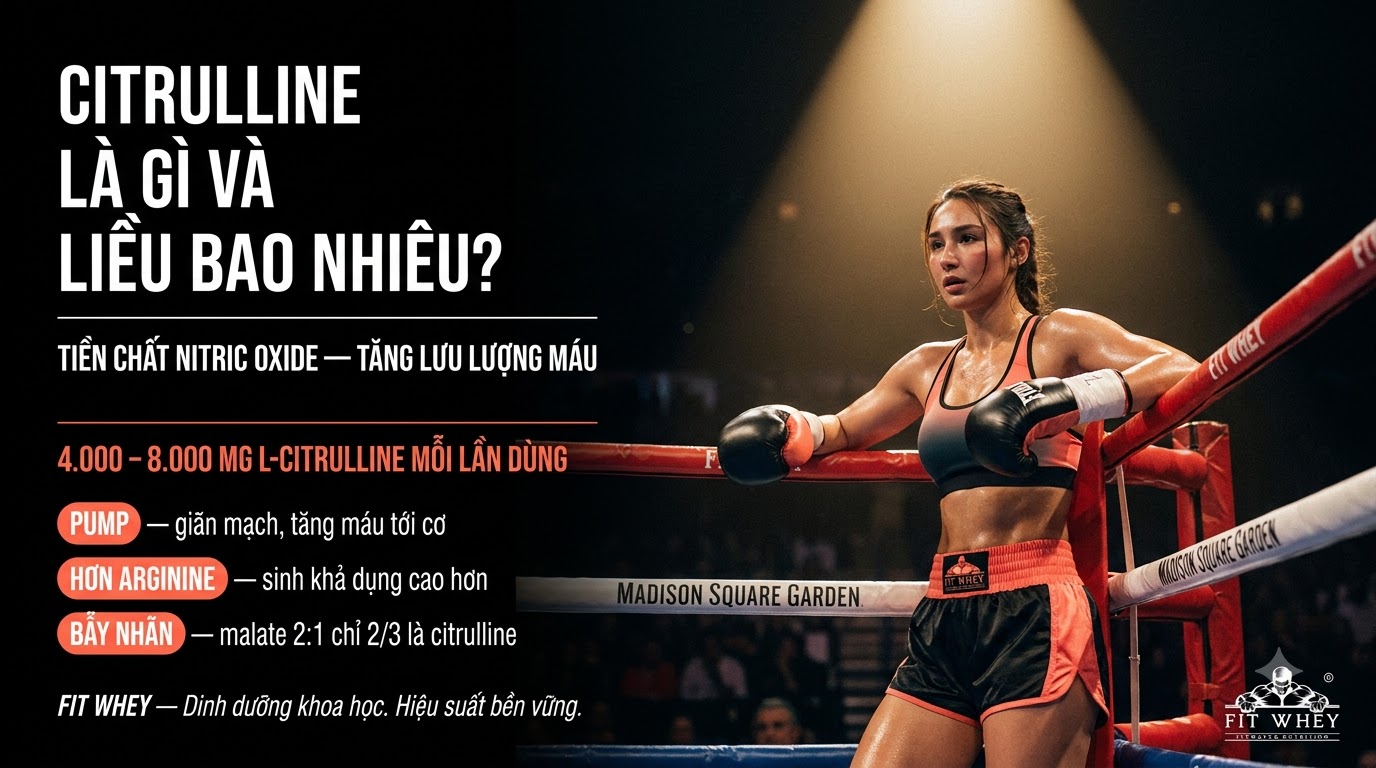 Vận động viên ngồi nghỉ trong sàn boxing, minh họa nhu cầu phục hồi giữa các hiệp
