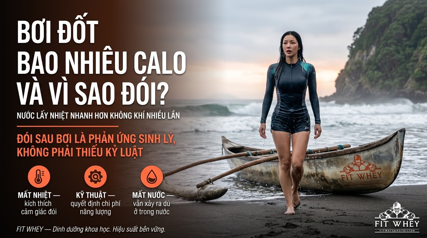 Nữ vận động viên bước khỏi mặt nước sau buổi bơi