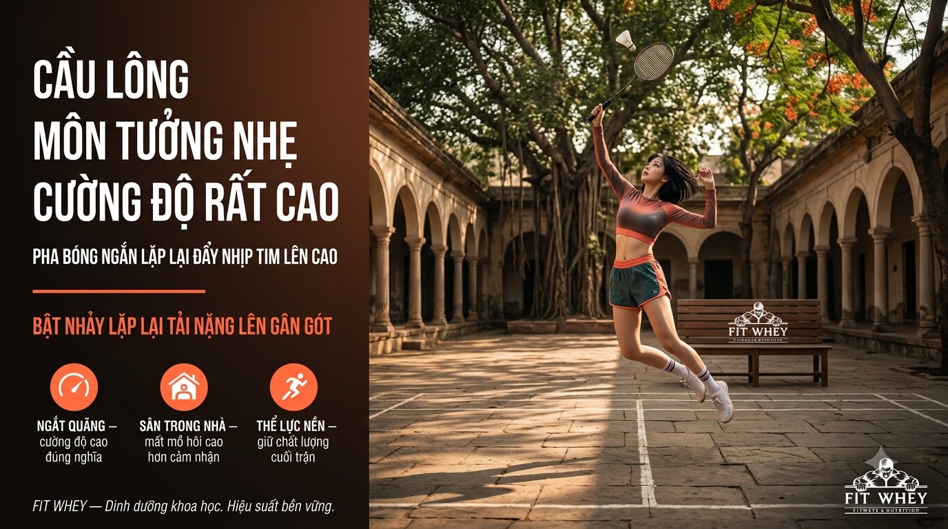Nữ vận động viên thực hiện cú đánh cầu trên cao