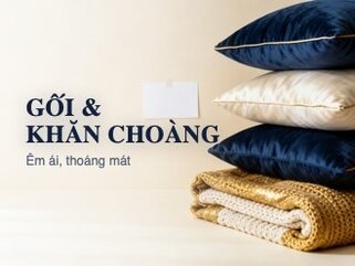 Gối & Khăn choàng cao cấp