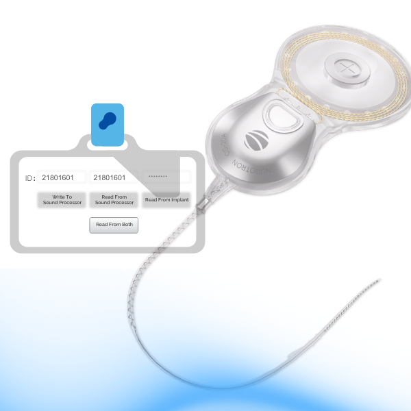 Tính năng định danh thông minh thiết bị cấy trong Nurotron CS-20A