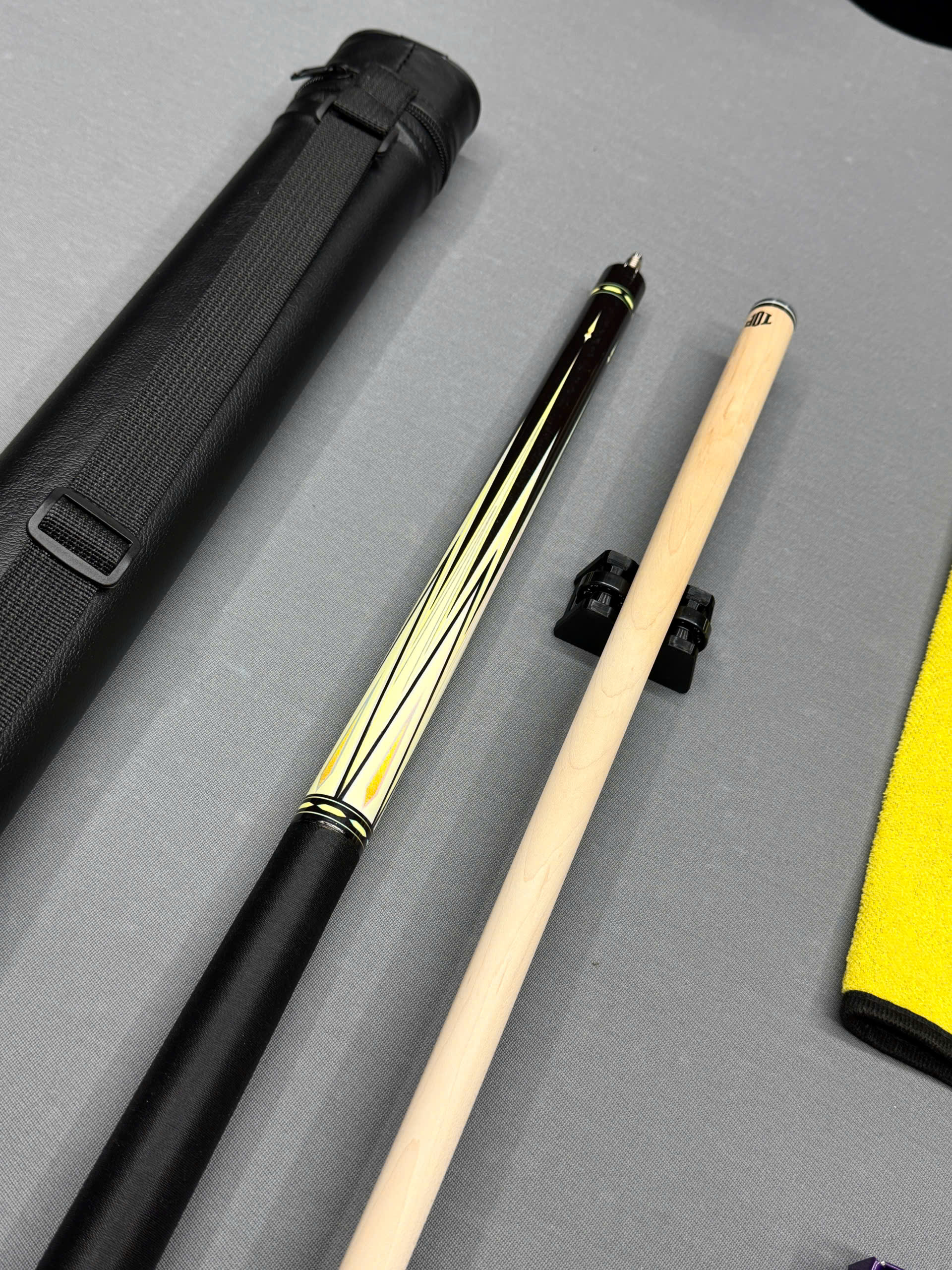 GẬY BIDA TOP CUE + CÓ ĐẦU TẢY ELASTIN 500K + CÓ NỐI  TOP TN SHOP