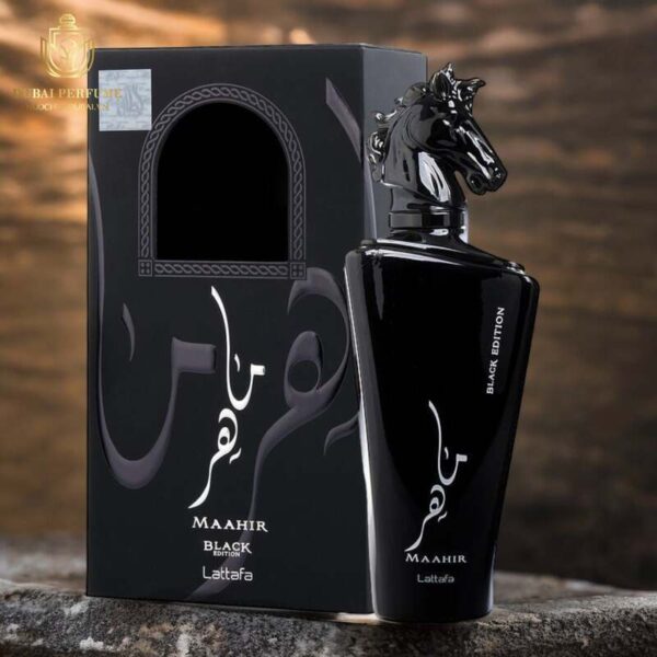 QUÀ TẶNG GIẢI ĐẤU / TOP BILL THÁNG / Nước Hoa Dubai Unisex Lattafa Maahir Black 100ml Chuẩn Auth / 1.000K