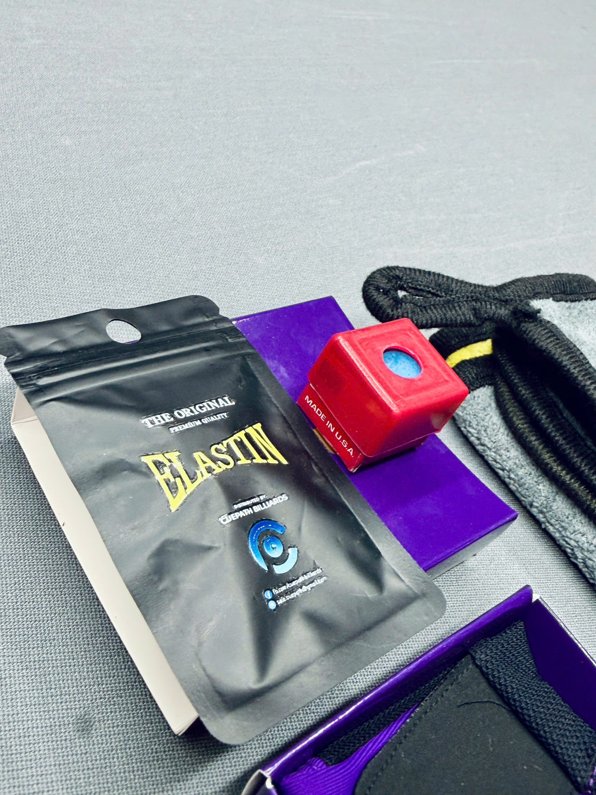 COMBO TẨY ELASTIN + GĂNG HERMUS + LƠ MASTER + KHĂN LAU 30X30  - TOP TN SHOP