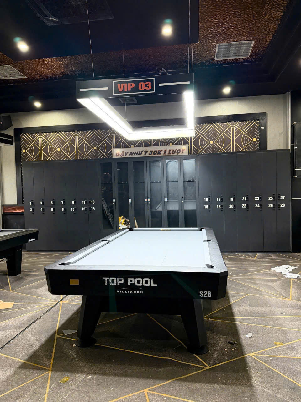 Bàn bida lỗ TOP POOL LUXURY + Giải pháp kinh doanh TUẤN TOP TN