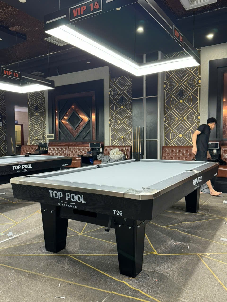 Bàn bida lỗ TOP POOL T26 + Giải pháp kinh doanh TUẤN TOP TN