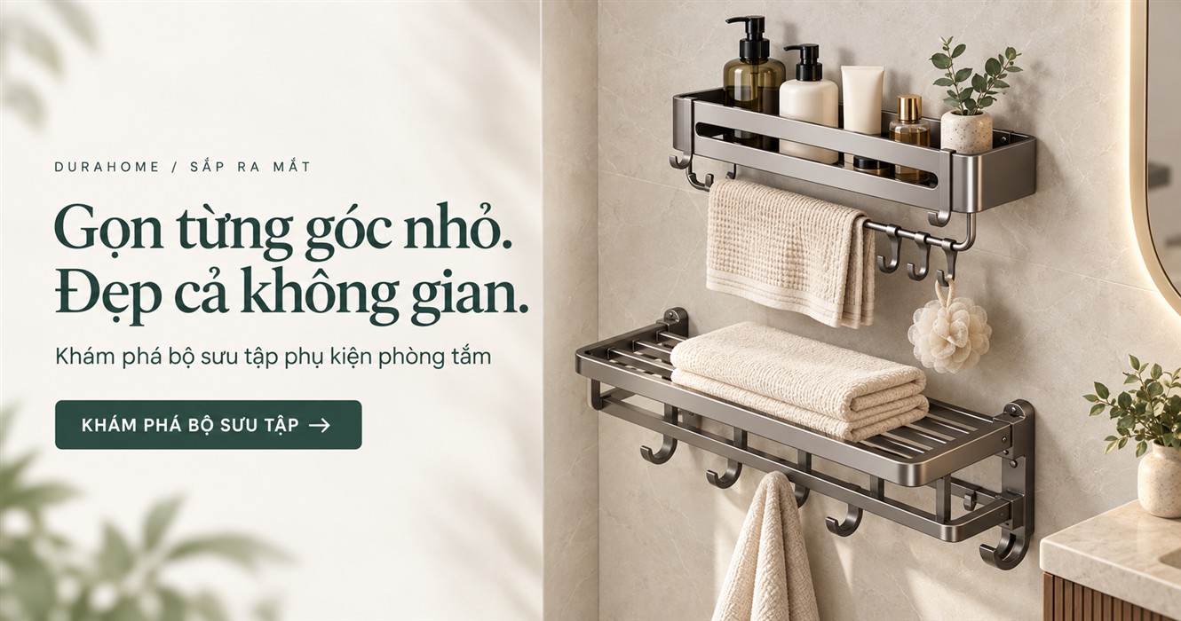 Phòng tắm tối giản: cách phối màu và chọn phụ kiện hài hòa