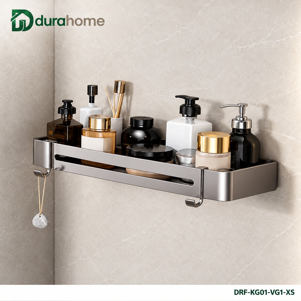 Nhôm hàng không và inox: chọn loại nào cho kệ phòng tắm?